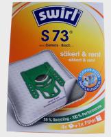 S73 / 99781 6778486 STAUBSAUGERBEUTEL AIRSPACE GREEN LINE 4 STÜCK