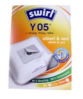 Y05 / 99784 6778485 STAUBSAUGERBEUTEL MP AIRSPACE GREEN LINE, 4 STÜCK