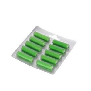 10x Duftpatrone Lufterfrischer grün Duft Sommerwiese für Staubsauger