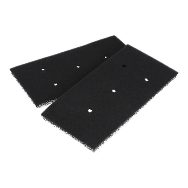 2 Stück Schaumfilter Filter für Wärmetauscher 230x115mm kompatibel mit Whirlpool 481010716911 Indesit C00379889 in Trockner