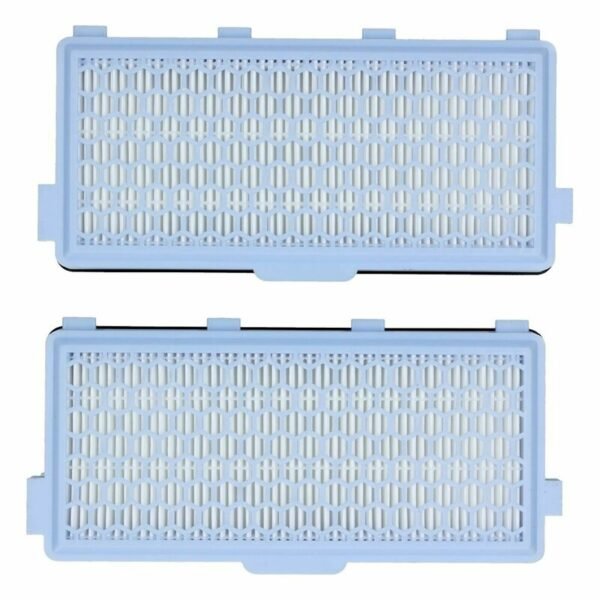 2x Abluftfilter Kassette HEPA Filter kompatibel Miele 9616280 SF-HA50 Lamellenfilter für Staubsauger - LUTH Premium Profi Parts