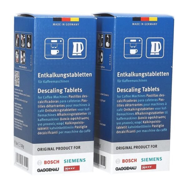 2x Bosch Siemens Entkalkungstabletten Entkalker Kaffeemaschine  311864 TZ60002
