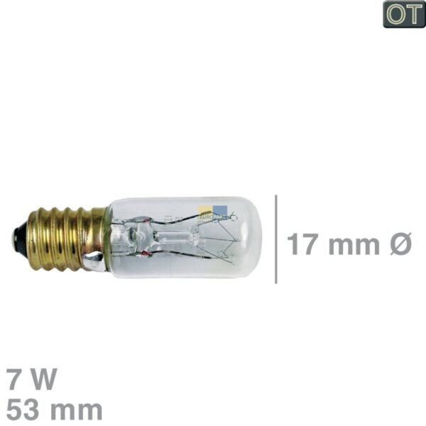 AEG Electrolux Lampe E14 7W 17mmØ 53mm 230-240V AEG 112552001/3
