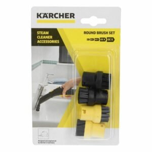 Aufsatzdüsen Kärcher 2.863-264.0 Rundbürstenset 4Stk für Dampfreiniger Dampfbügelstation