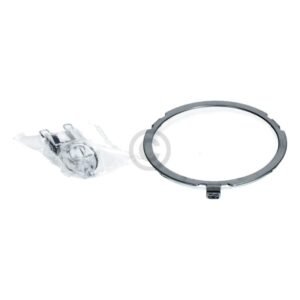 Bosch Halogenlampe G9 20W mit Glasabdeckung und Metallring für Dunstabzugshaube 00629023