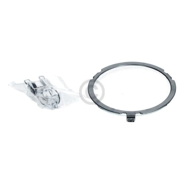 Bosch Halogenlampe G9 20W mit Glasabdeckung und Metallring für Dunstabzugshaube 00629023