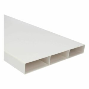 Flachkanal 100er ultraflach Dalap 6010 234x29mm 1m für Belüftungstechnik
