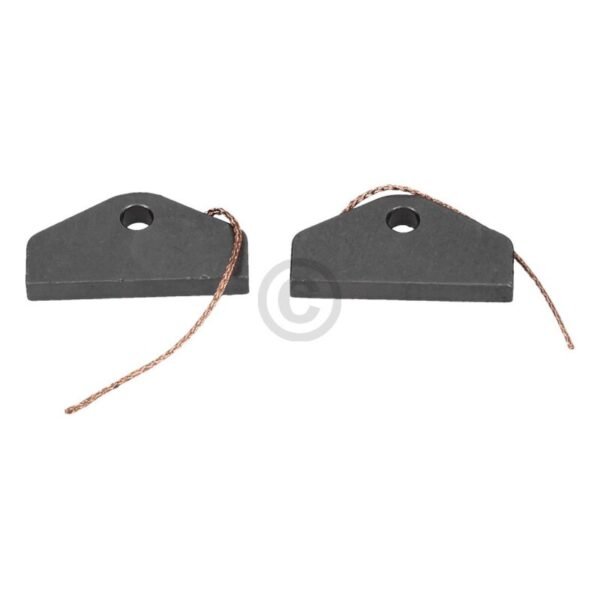2x Kontaktkohlen Schunk ohne Halterung kompatibel mit Miele 4490382 für Trockner