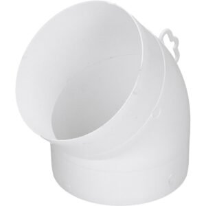 LUTH Premium Profi Parts Rohrbogen 125erR 45° für Dunstabzugshaube